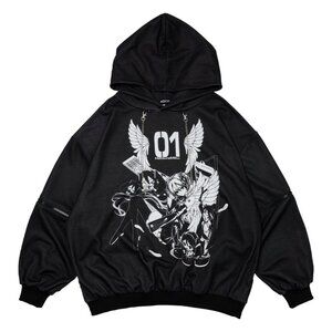 NEW ACDC RAG x Hatsune Miku Forever Punk Oversized Hoodie
